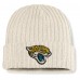 Jacksonville Jaguars Fanatics Oatmeal Bleached Cuffed Knit Hat