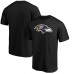 Футболка Baltimore Ravens Primary Logo - Black Футболка Baltimore Ravens Primary Logo - Black