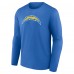 Футболка с длинным рукавом Los Angeles Chargers Primary Logo - Powder Blue