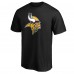 Футболка Minnesota Vikings Primary Logo - Black
