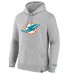 Толстовка Miami Dolphins Fanatics Heather Gray Legacy Fleece