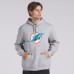 Толстовка Miami Dolphins Fanatics Heather Gray Legacy Fleece