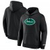 New York Jets Fanatics Black Legacy Fleece Pullover Hoodie New York Jets Fanatics Black Legacy Fleece Pullover Hoodie