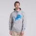 Толстовка Detroit Lions Fanatics Heather Gray Legacy Fleece