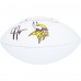 Justin Jefferson Minnesota Vikings Autographed Fanatics Authentic Franklin White Panel Football