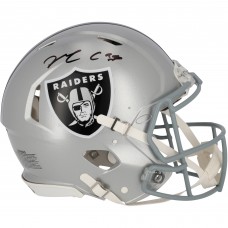 Maxx Crosby Las Vegas Raiders Autographed Fanatics Authentic Riddell Speed Authentic Helmet