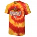 Футболка Kansas City Chiefs Majestic Threads Super Bowl LVIII Champions Soft Hand Tie-Dye - Red