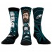 Три пары носков Jason Kelce Philadelphia Eagles Rock Em Socks Unisex Bobblehead