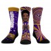 Три пары носков Lamar Jackson Baltimore Ravens Rock Em Socks Unisex Bobblehead