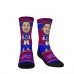 Подростковая Buffalo Bills Josh Allen Rock Em Socks Three-Pack Bobblehead Crew Socks Set