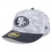 Бейсболка San Francisco 49ers New Era 2024 Salute To Service Low Profile 59FIFTY - Arctic Camo/Graphite