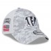 Бейсболка Cincinnati Bengals New Era 2024 Salute To Service Digital Camo 39THIRTY - White