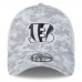 Бейсболка Cincinnati Bengals New Era 2024 Salute To Service Digital Camo 39THIRTY - White