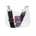 Buffalo Bills Stoney Clover Lane Clear Curved Crossbody