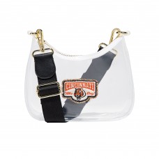 Cincinnati Bengals Stoney Clover Lane Clear Curved Crossbody