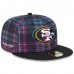 Бейсболка San Francisco 49ers New Era 2024 NFL Crucial Catch Plaid 59FIFTY - Black Бейсболка San Francisco 49ers New Era 2024 NFL Crucial Catch Plaid 59FIFTY - Black