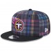 Бейсболка Tennessee Titans New Era 2024 NFL Crucial Catch Plaid 9FIFTY - Black