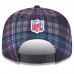 Бейсболка Tennessee Titans New Era 2024 NFL Crucial Catch Plaid 9FIFTY - Black