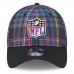 Бейсболка New Era 2024 NFL Crucial Catch Plaid 39THIRTY - Black