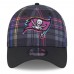 Бейсболка Tampa Bay Buccaneers New Era 2024 NFL Crucial Catch Plaid 39THIRTY - Black