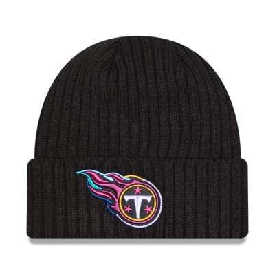 Шапка Tennessee Titans New Era 2024 NFL Crucial Catch Cuffed Knit - Black