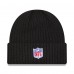 Шапка New Orleans Saints New Era 2024 NFL Crucial Catch Cuffed Knit - Black