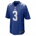 Игровая джерси Deonte Banks New York Giants Nike  Game -  Royal