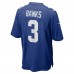 Игровая джерси Deonte Banks New York Giants Nike  Game -  Royal