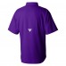 Рубашка Minnesota Vikings Columbia Tamiami Omni-Shade - Purple