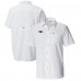 Рубашка с коротким рукавом Baltimore Ravens Columbia Slack Tide Omni-Wick - White