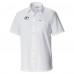 Рубашка с коротким рукавом Green Bay Packers Columbia White Slack Tide Omni-Wick