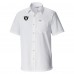 Рубашка с коротким рукавом Las Vegas Raiders Columbia Slack Tide Omni-Wick Camp - White