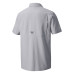 Рубашка Carolina Panthers Columbia Gray Slack Tide Omni-Wick Camp