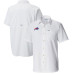 Рубашка Buffalo Bills Columbia White Slack Tide Omni-Wick Camp Рубашка Buffalo Bills Columbia White Slack Tide Omni-Wick Camp