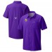Рубашка с коротким рукавом Minnesota Vikings Columbia Slack Tide Omni-Wick Camp - Purple