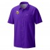 Рубашка с коротким рукавом Minnesota Vikings Columbia Slack Tide Omni-Wick Camp - Purple