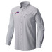 Рубашка с длинным рукавом Buffalo Bills Columbia Gray Slack Tide Omni-Wick