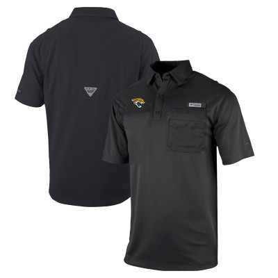 Поло Jacksonville Jaguars Columbia Omni-Wick Flycaster Pocket - Black