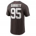 Футболка Cleveland Browns Myles Garrett Nike Brown Player
