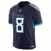 Игровая джерси Will Levis Tennessee Titans Nike Vapor F.U.S.E. Limited - Navy