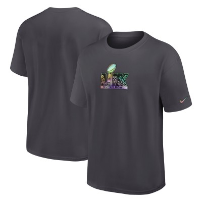 Super Bowl LIX Nike Heavy Max 90 Statement T-Shirt - Anthracite