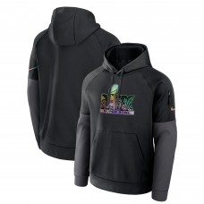 Super Bowl LIX Nike Fitness Performance Pullover Hoodie - Black