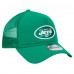Бейсболка New York Jets New Era Green 9FORTY A-Frame Trucker