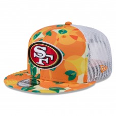 Бейсболка San Francisco 49ers New Era Orange Citrus 9FIFTY Trucker Snapback Бейсболка San Francisco 49ers New Era Orange Citrus 9FIFTY Trucker Snapback