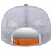 Бейсболка San Francisco 49ers New Era Orange Citrus 9FIFTY Trucker Snapback