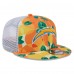 Бейсболка Los Angeles Chargers New Era Orange Citrus 9FIFTY Trucker Snapback
