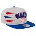 New York Giants New Era Stone/Royal Athletic Golfer Snapback Hat