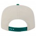 New York Jets New Era Stone/Green Athletic Golfer Snapback Hat