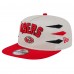 San Francisco 49ers New Era Stone/Scarlet Athletic Golfer Snapback Hat San Francisco 49ers New Era Stone/Scarlet Athletic Golfer Snapback Hat