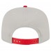 San Francisco 49ers New Era Stone/Scarlet Athletic Golfer Snapback Hat